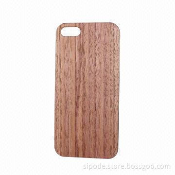 Real wood with plastic case combined for iPhone 5/5s